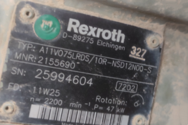 力士乐变量柱塞泵A11V075LRDS/10R-NSD12N00-S参数及型号说明