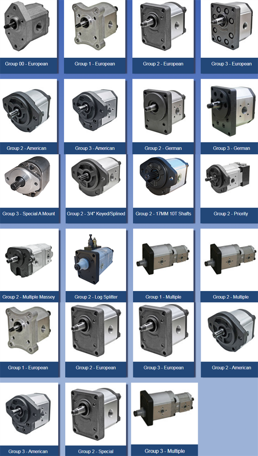 00组Caproni齿轮泵参数