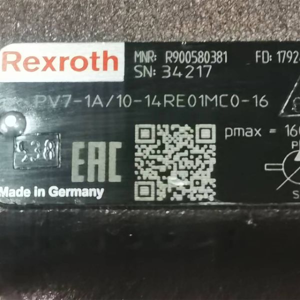 PV7-1A/25-45RE01MC0-08力士乐叶片泵