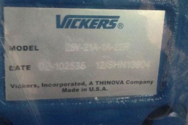 威格士25V12A1C22R叶片泵性能卓越，应用广泛